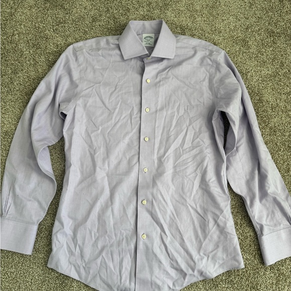 Brooks Brothers Lavender Dress Shirt Regent Fit - Picture 4 of 4